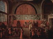 Jean-Baptiste Van Mour Die Kinder des Vicomte d'Andrezel oil painting reproduction